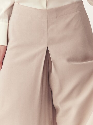 TATUUM Loosefit Byxa i beige