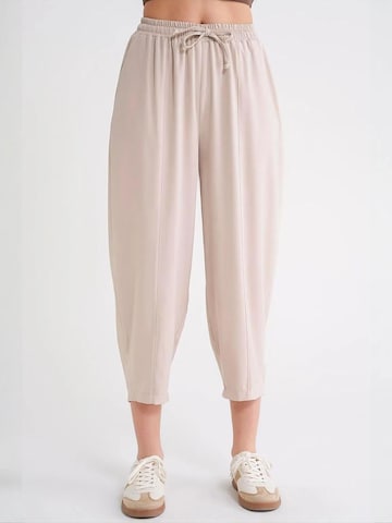 MixRay Tapered Hose in Beige: Vorderseite