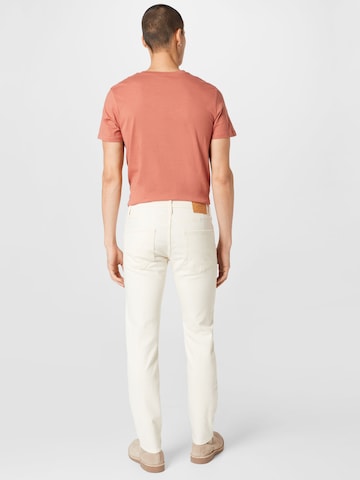 Coupe slim Jean 'Mike' JACK & JONES en blanc