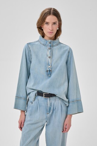 My Essential Wardrobe Blouse 'HilmaMW 171' in Blue: front