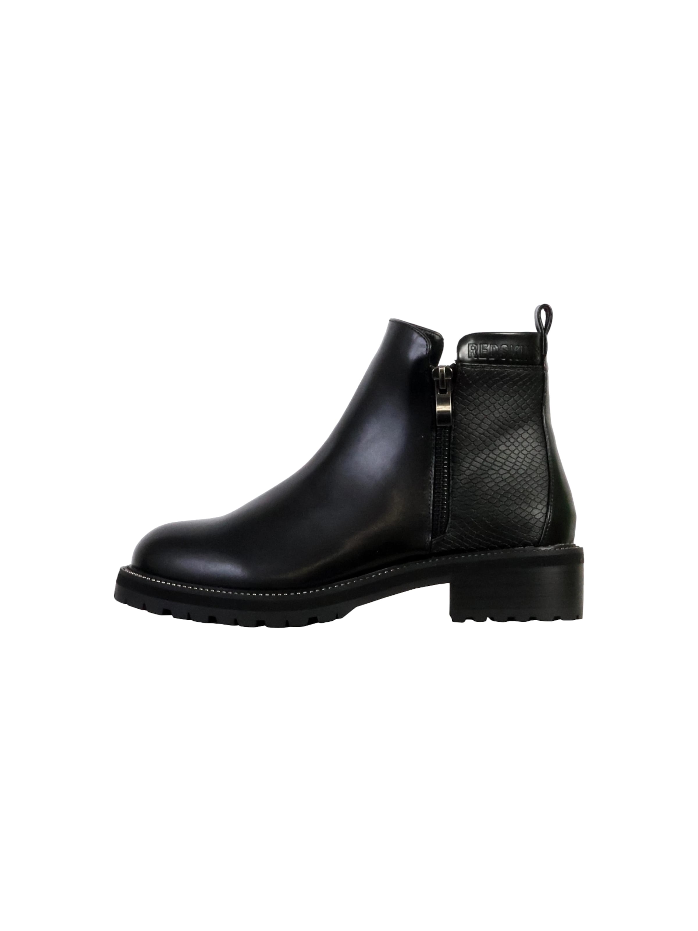 REDSKINS - Botas de tobillo en negro: frente