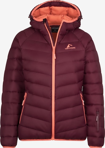 WESTFJORD Winterjacke in Braun: Vorderseite