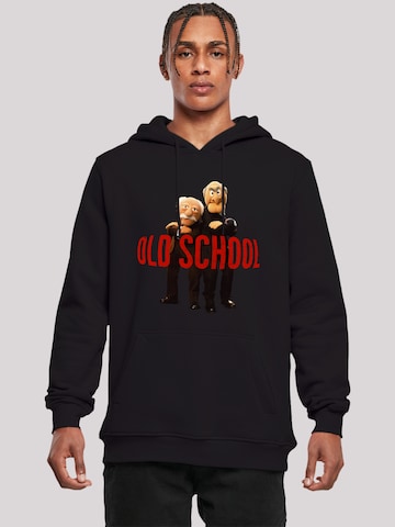 F4NT4STIC Sweatshirt 'Disney Muppets Old school' in Schwarz: predná strana