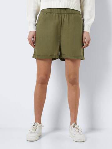 Noisy may Loose fit Trousers 'MOYA' in Green: front