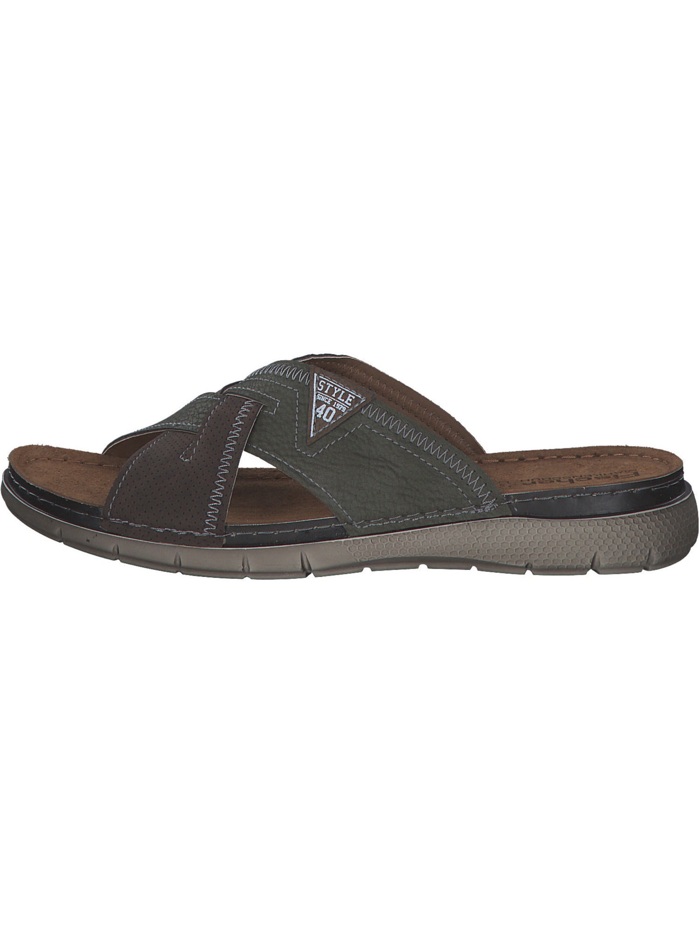 FISCHER Mules in Brown