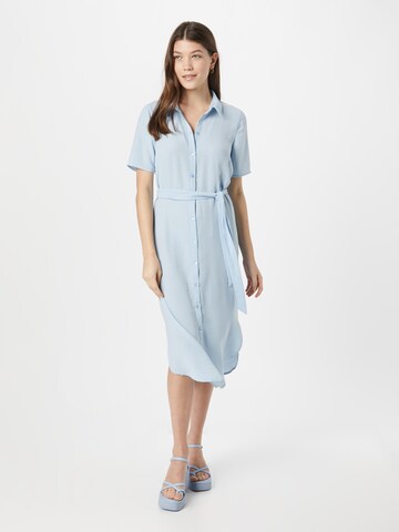 JDY Платье-рубашка 'RACHEL' в Синий: спереди