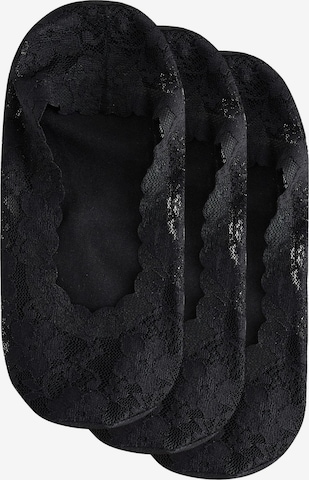 Next - Calcetines invisibles en negro: frente