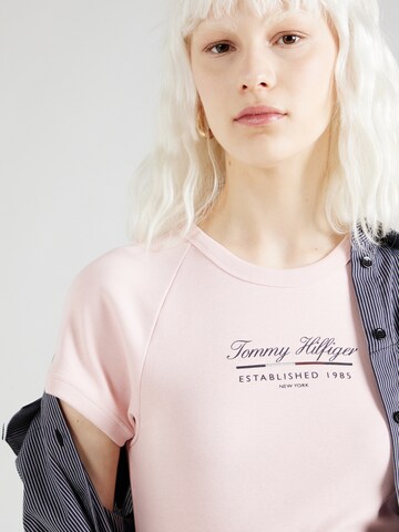 TOMMY HILFIGER T-Shirt in Pink