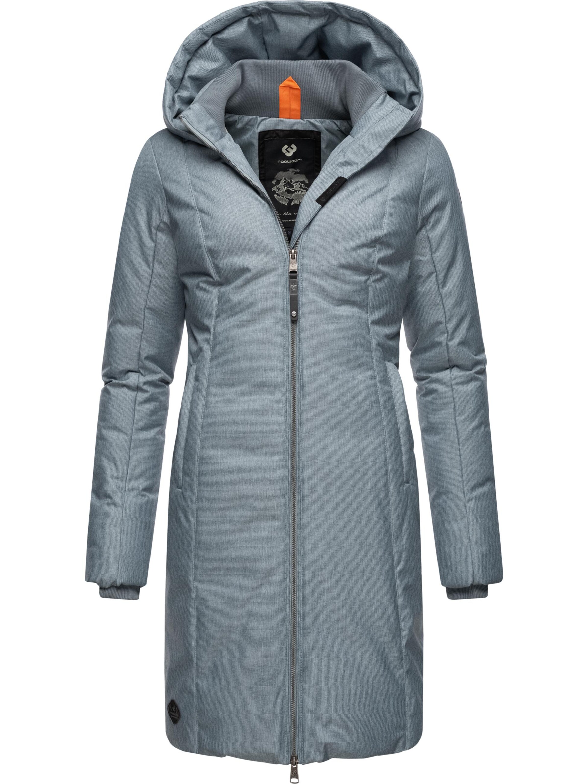 mėlyna Ragwear Žieminis paltas 'Amarri': priekis