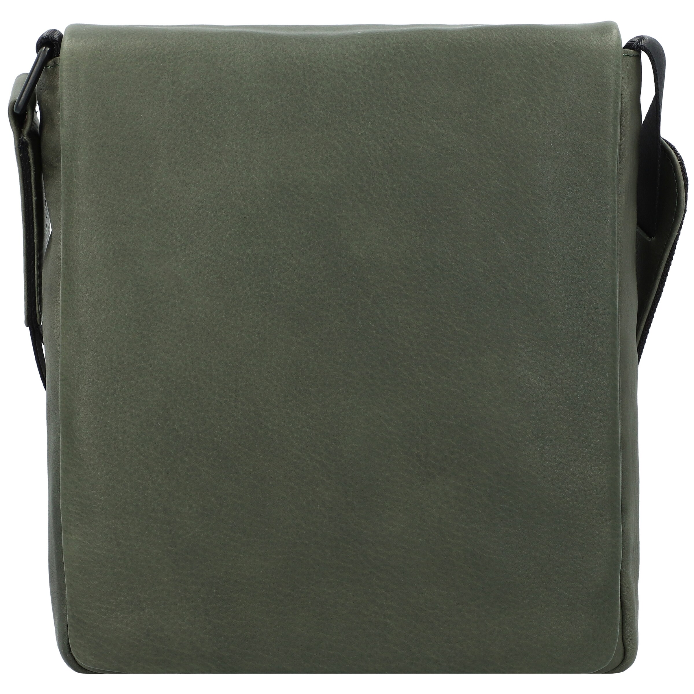 LEONHARD HEYDEN Schoudertas 'Den Haag' in Groen: voorkant