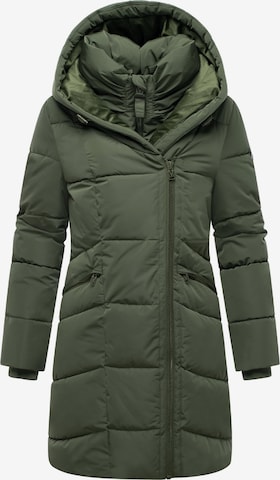 Cappotto invernale 'Virenaa 16' di MARIKOO in verde: frontale