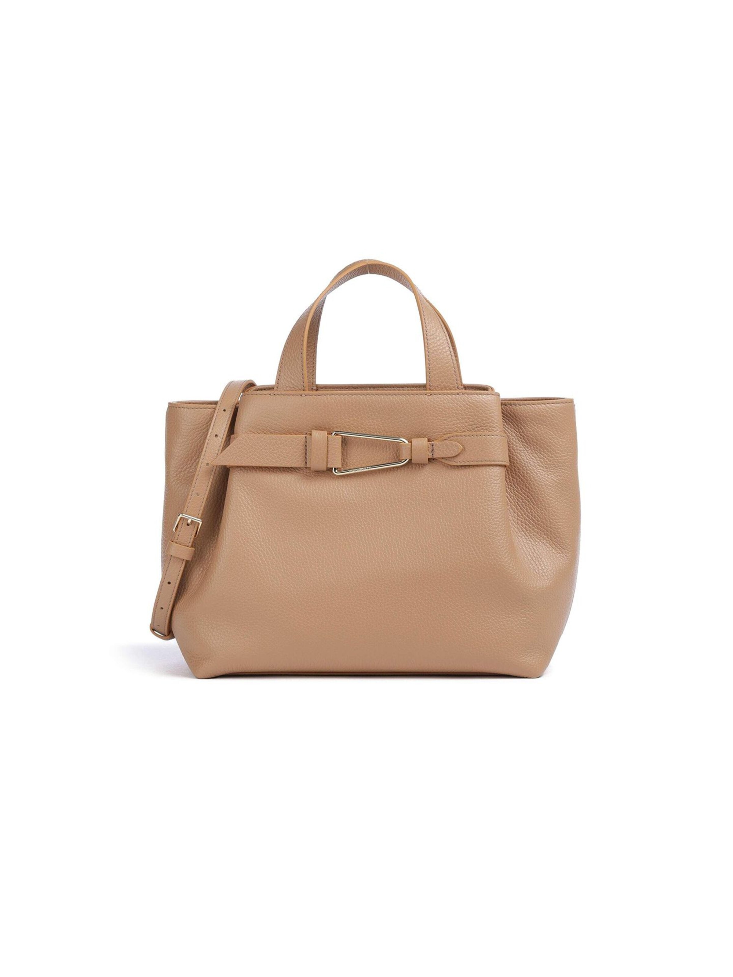 Coccinelle Handtas 'Malory' in Beige: voorkant