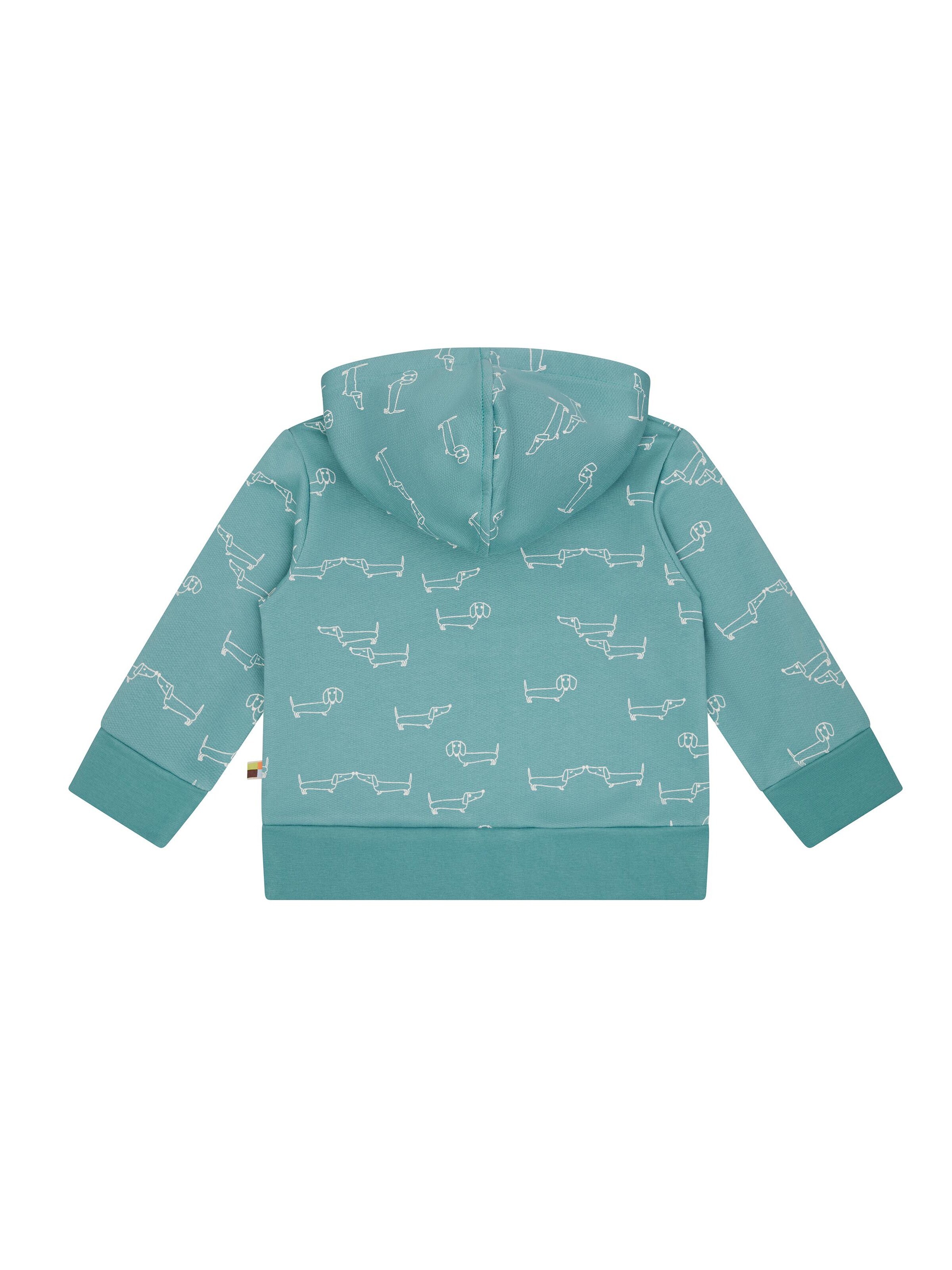 loud + proud Zip-Up Hoodie in Green
