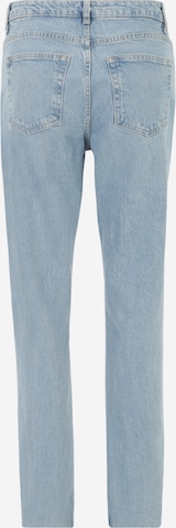 Topshop Tall Regular Jeans in Blau