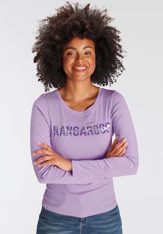 KangaROOS Shirt in Lila