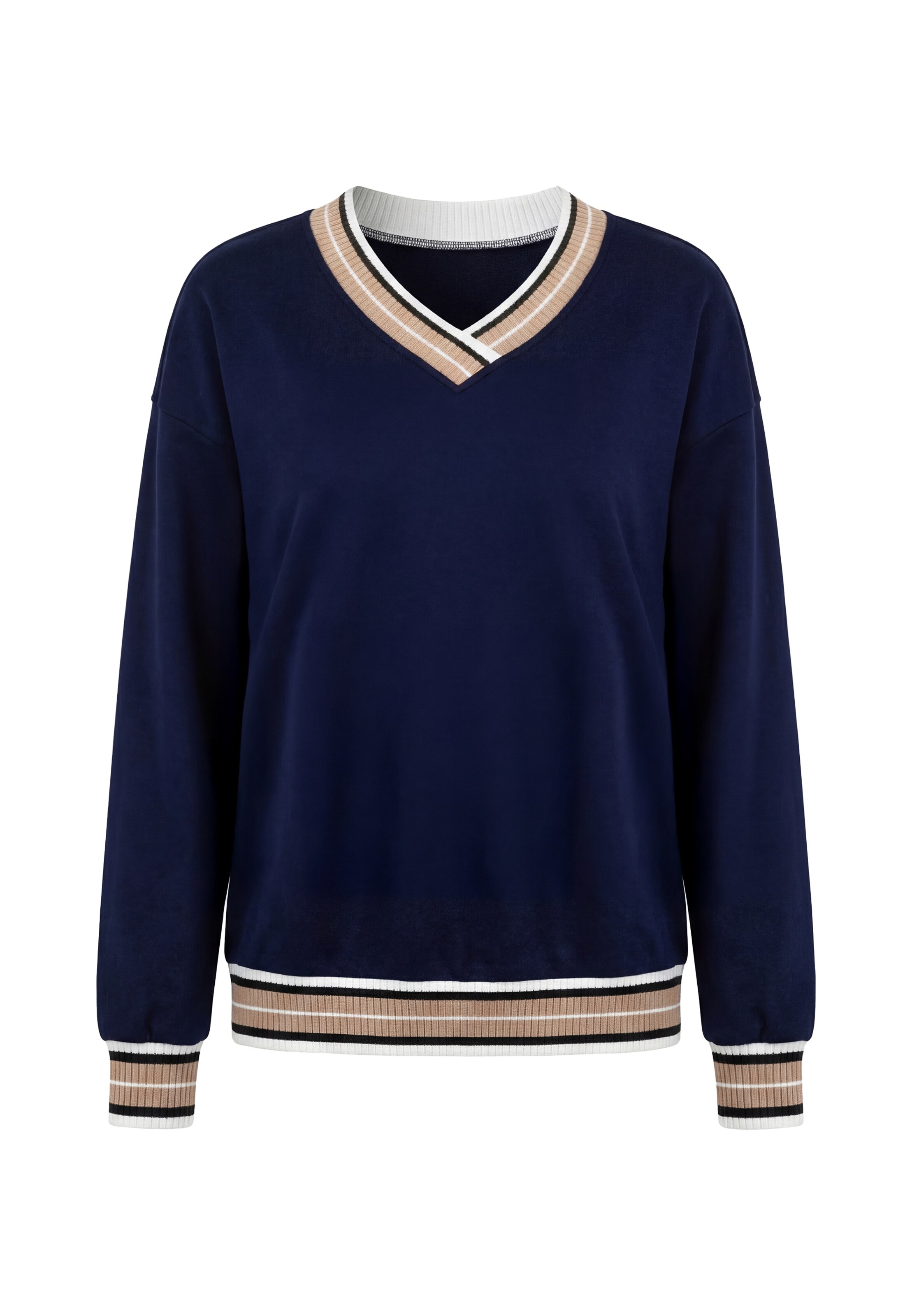 usha BLUE LABEL - Sudadera en azul: frente