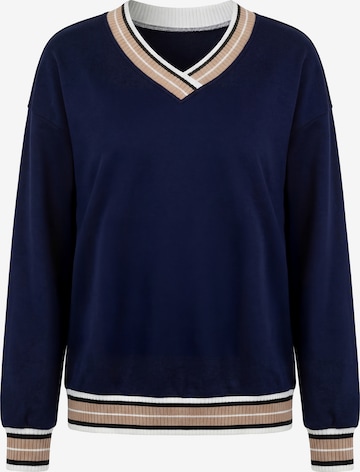 usha BLUE LABEL - Sudadera en azul: frente