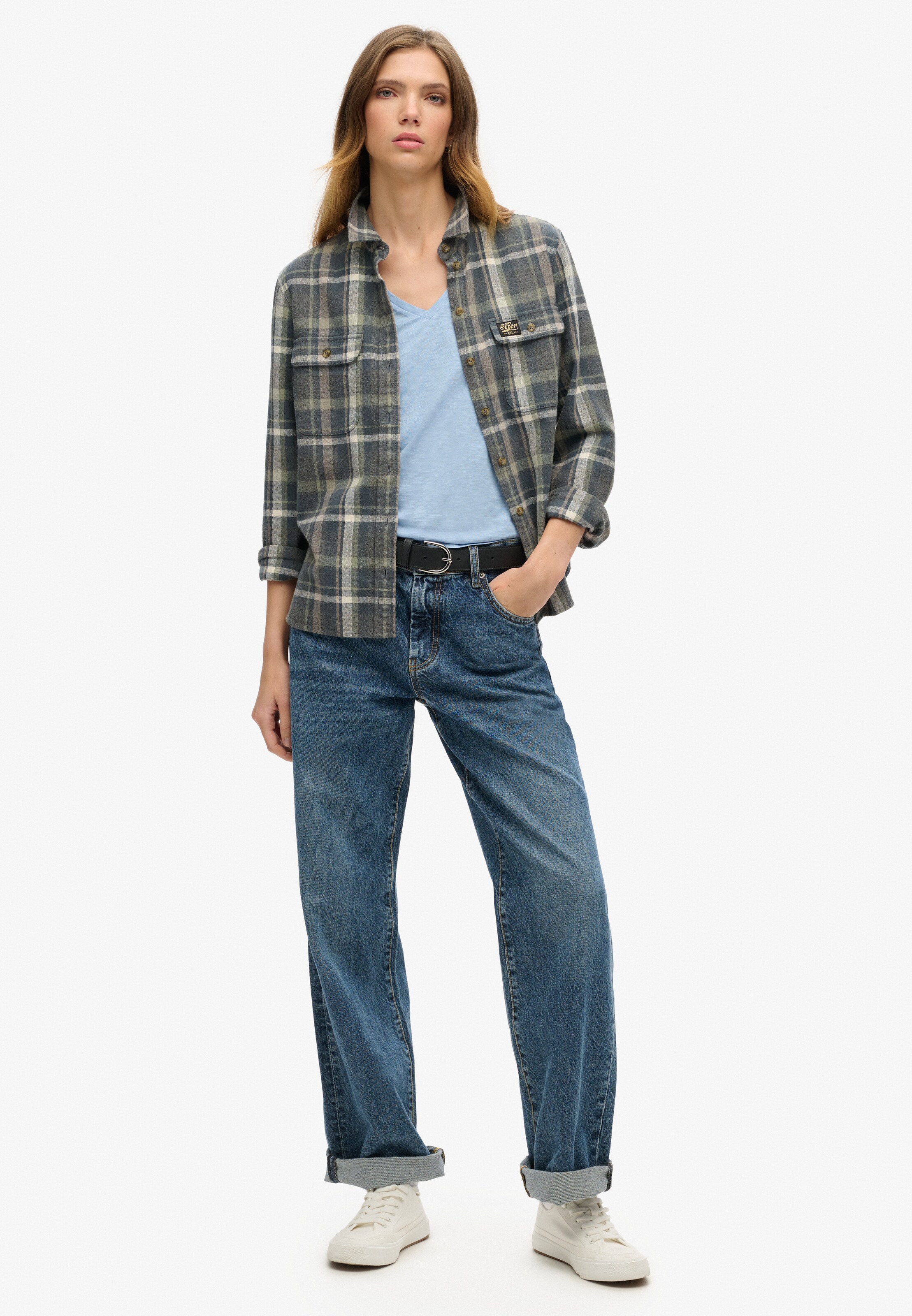 T-shirt Superdry en bleu