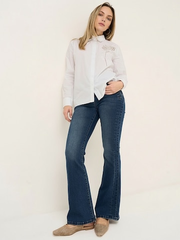 Chemisier 'Cataya' Camomilla Italia en blanc