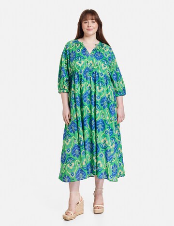 SAMOON Šaty – zelená: přední strana