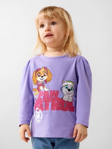 T-Shirt 'Jumina' NAME IT en violet : devant