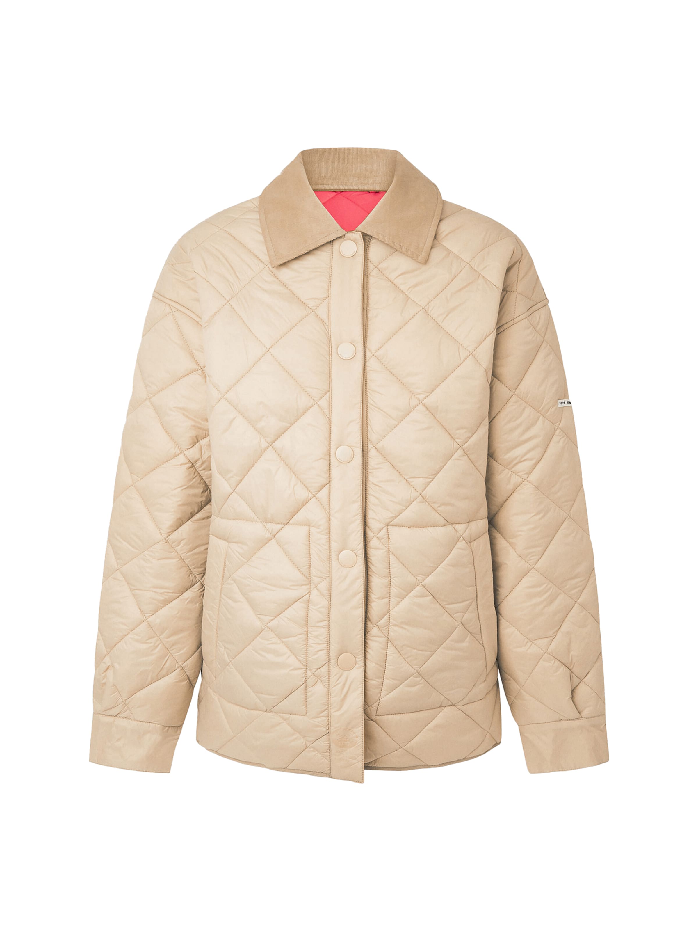 Pepe Jeans Преходно яке 'SHINE' в бежово: отпред