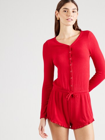 Shorty di Hunkemöller in rosso: frontale