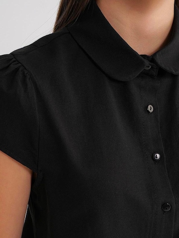 MixRay Bluse in Schwarz