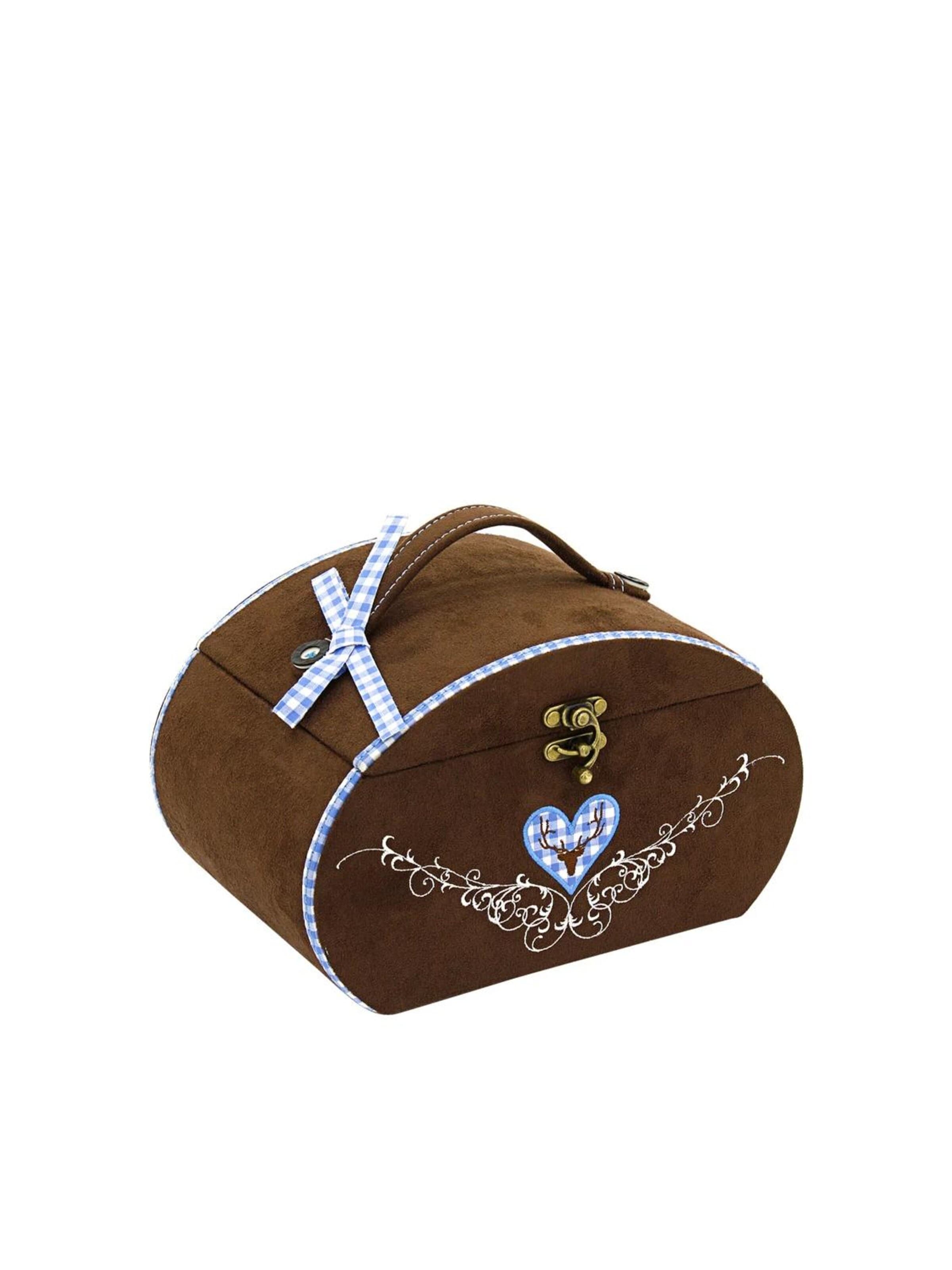Friedrich23 Etui 'BAVARIA Schmuckkasten' in Blauw