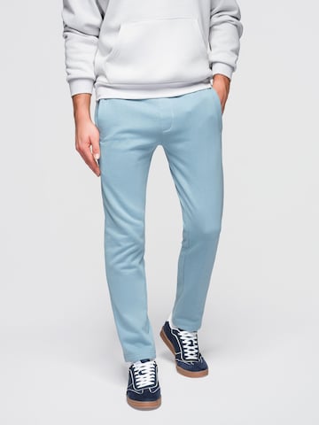 Ombre Regular Trousers in Blue: front