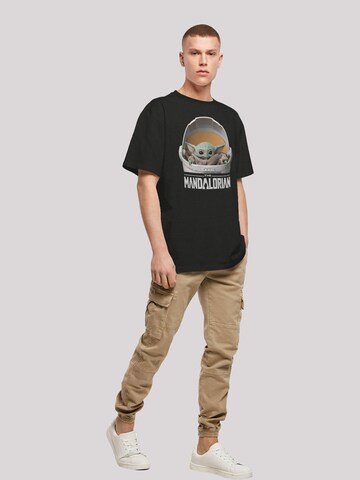 F4NT4STIC Shirt 'Star Wars The Mandalorian The Child Pod' in Black