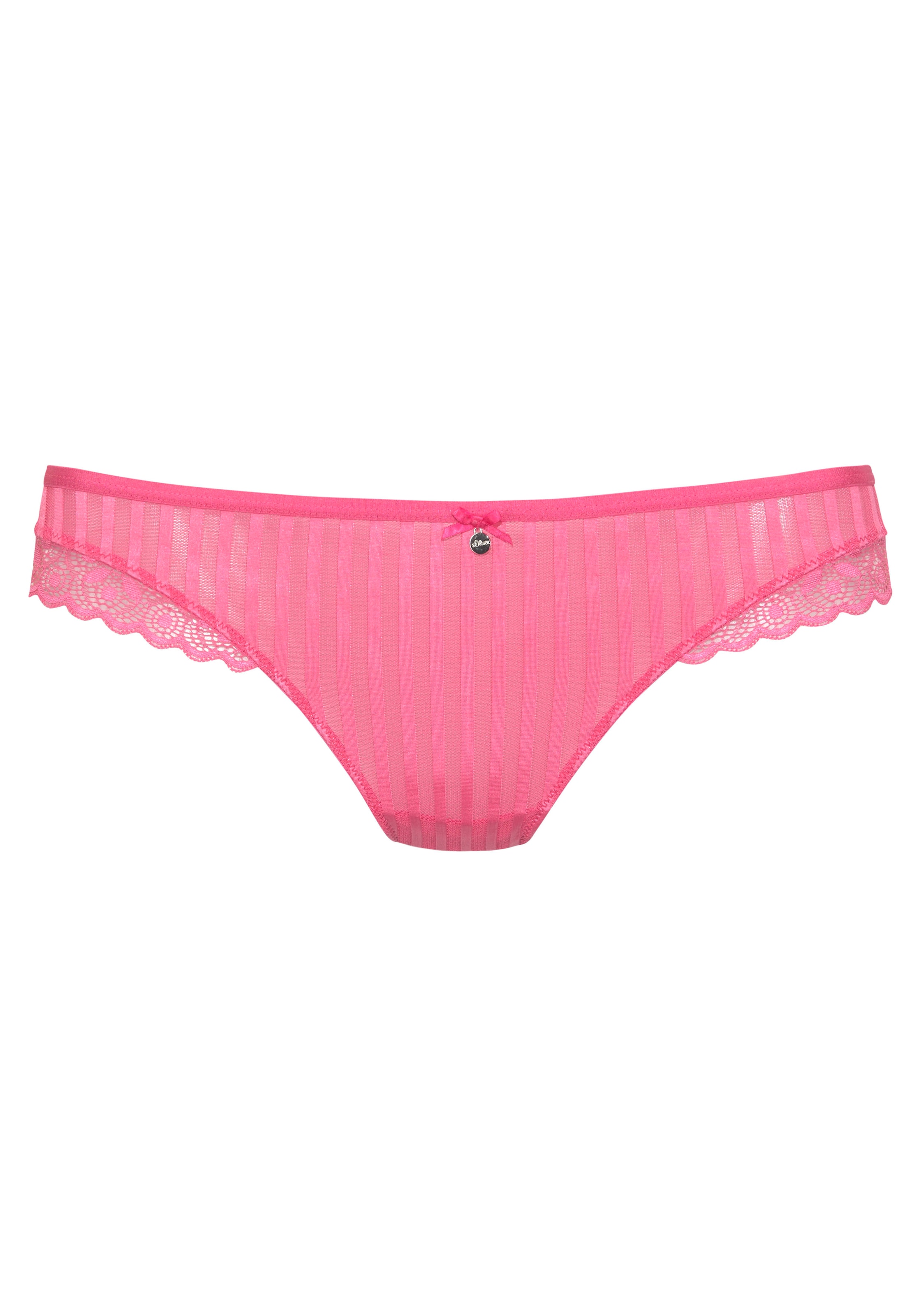 rozā s.Oliver Stringu biksītes: no priekšpuses