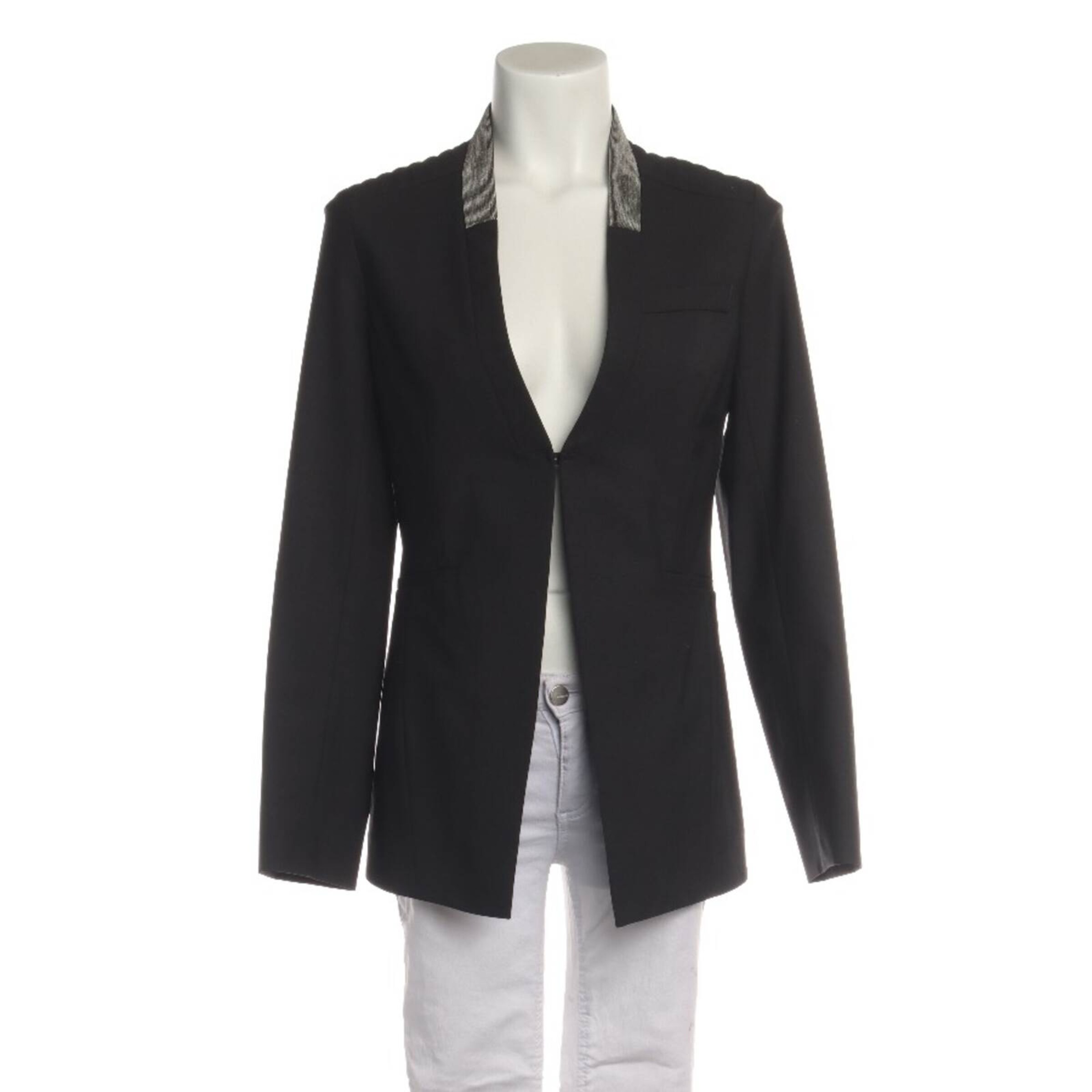 Brunello Cucinelli Blazer in S in Grey: front