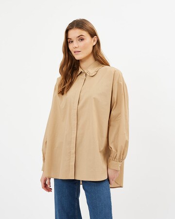 minimum Bluse 'Tilena' i brun: forside