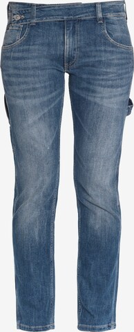 Le Temps Des Cerises Regular Jeans in Blue: front