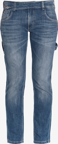 Le Temps Des Cerises Regular Jeans in Blue: front