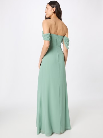 Maya Deluxe Evening Dress in Green