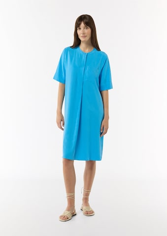 comma casual identity Jurk in Blauw