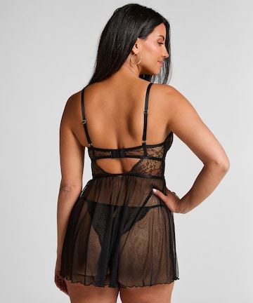 Hunkemöller Hálóköntös 'Isabelle' - fekete