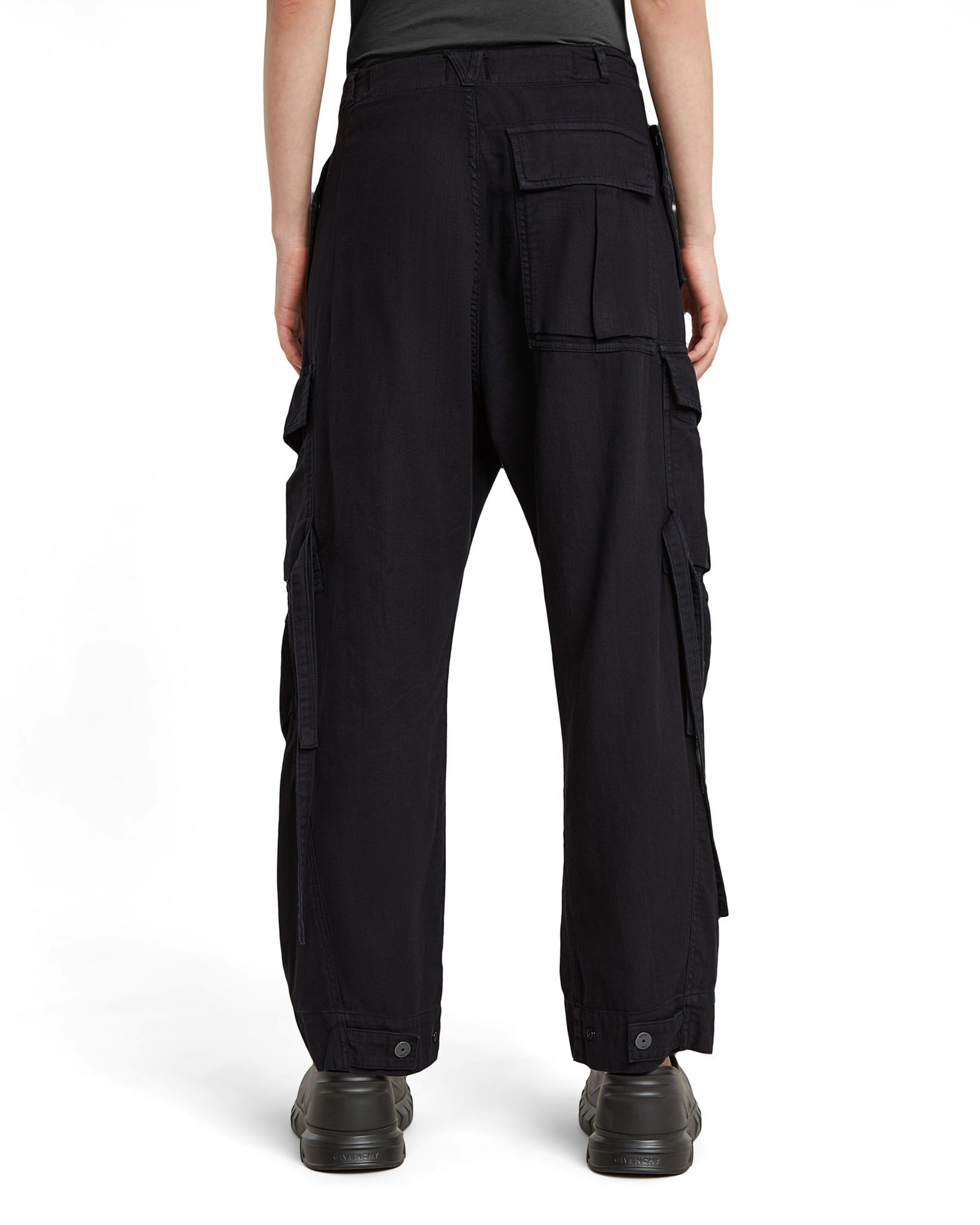 G-STAR Loose fit Cargo trousers 'Summer Snow' in Black
