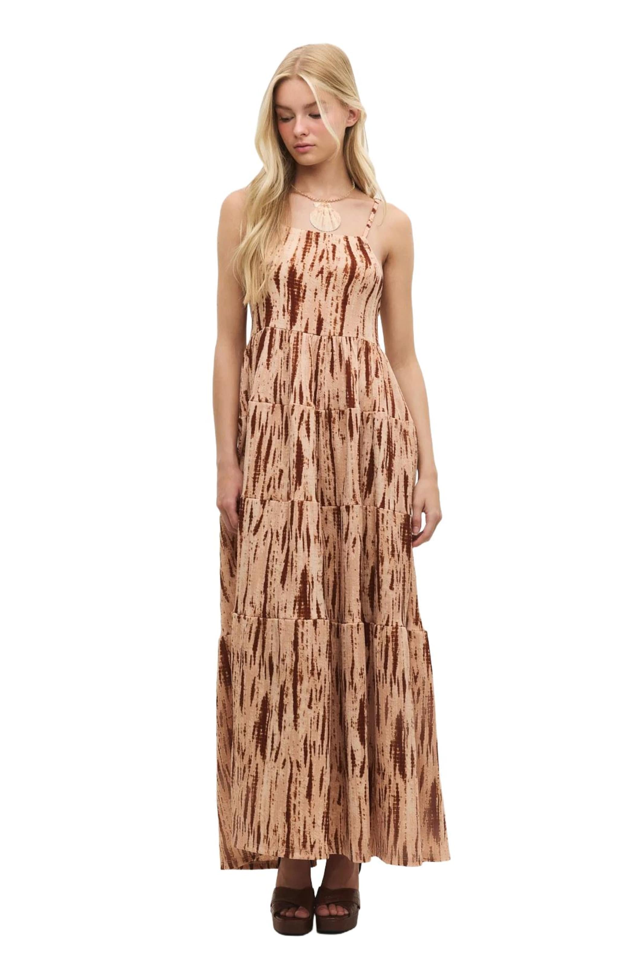 No Matter What Kleid in Grau: Vorderseite