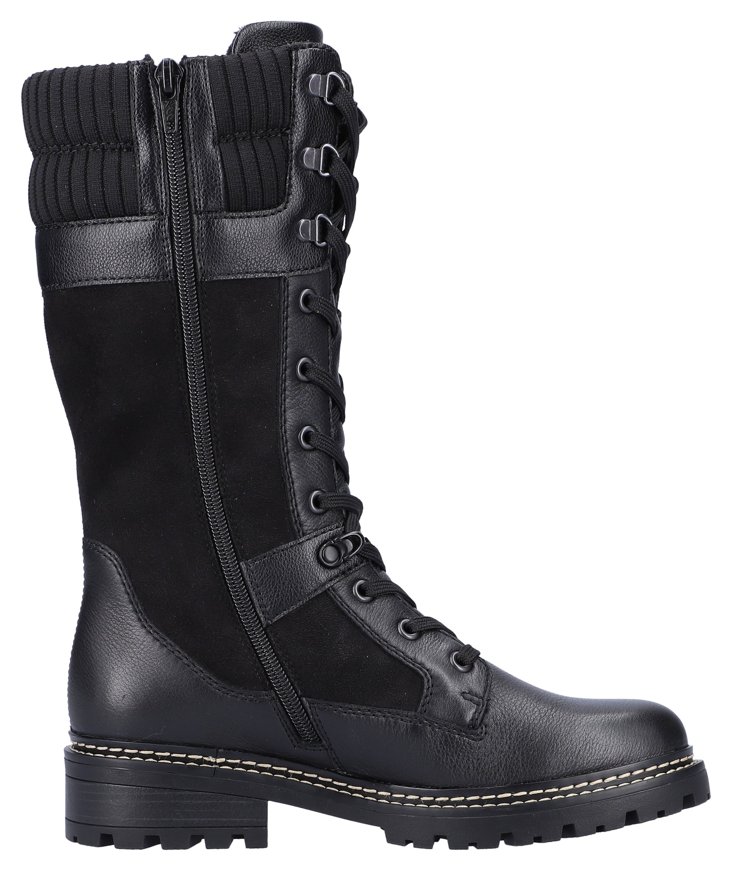 REMONTE - Bota com atacadores em preto