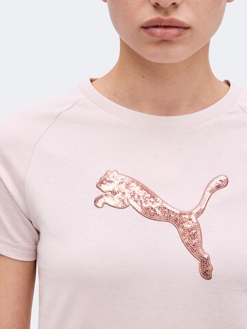 PUMA Póló 'ESS' - rózsaszín
