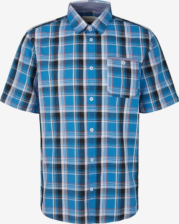 TOM TAILOR Regular fit Button Up Shirt in Blue: front