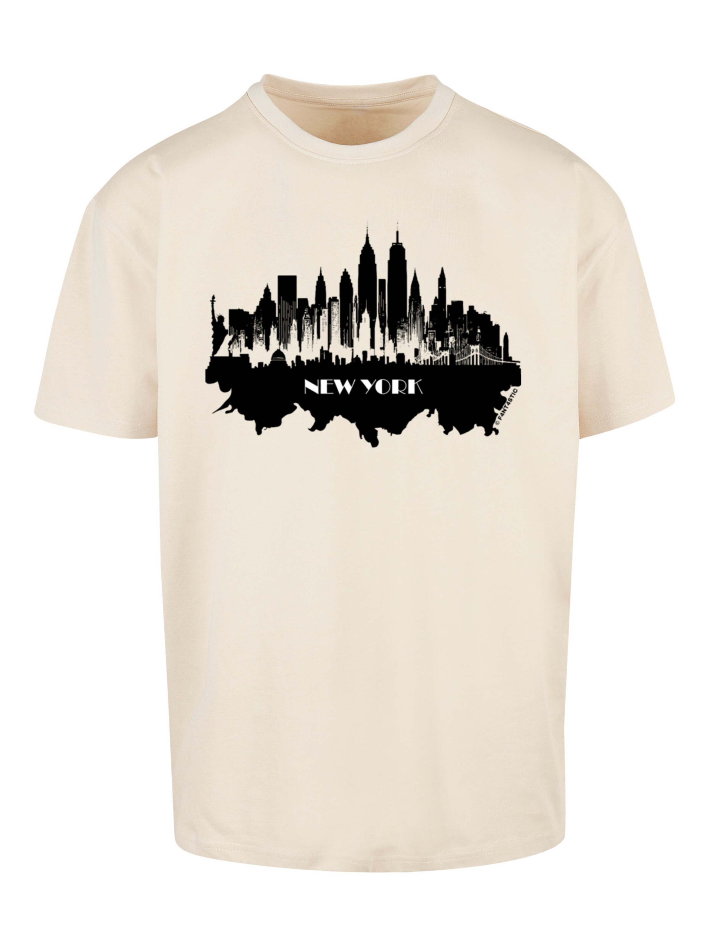 F4NT4STIC Shirt in Beige: voorkant