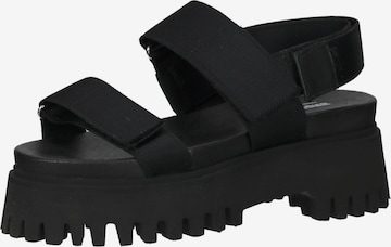 BRONX Sandals in Black: front