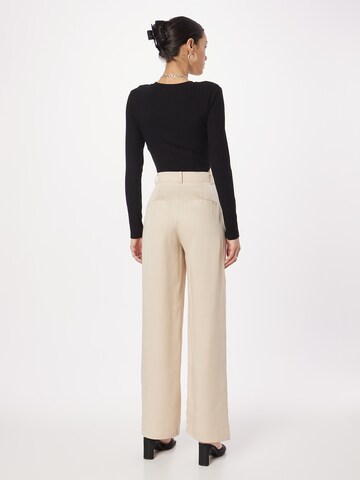 Wide Leg Pantalon VILA en beige