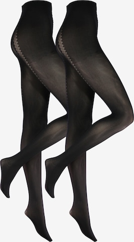 Esda Tights '60DEN' in Black: front