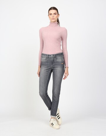 Gang Slimfit Jeans 'Amelie' in Grau