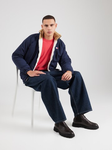 Giacca di pile di Tommy Jeans in beige